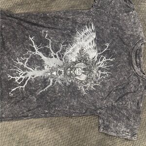 Men's Graphic Gray T-Shirt